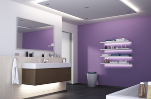 L'éclairage salle de bains, luminaires, volumes, indice IP.