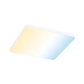 VariFit Panneau encastré LED Veluna Edge IP44 carré 160x160mm 1000lm Tunable Whi