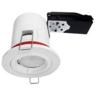 30 x Spot BBC blanc 88 mm pour LED GU10 avec douille automatique