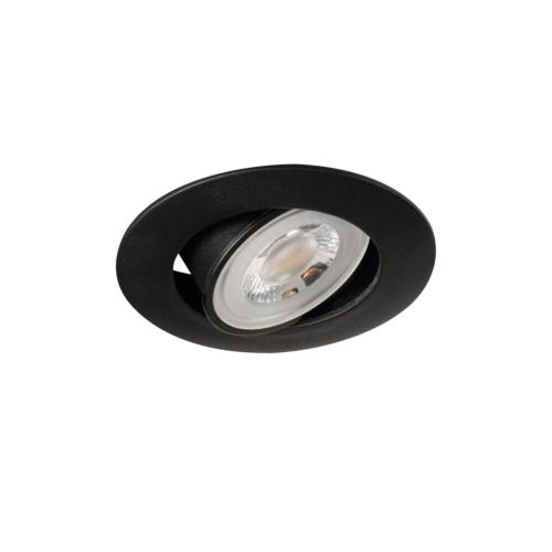 10 x Spot LED extra-plat noir Kanlux 4.8W 36° 230V Blanc Neutre